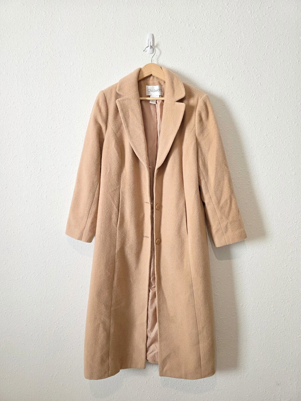 Vintage Chadwicks Long 100% Wool Peacoat M